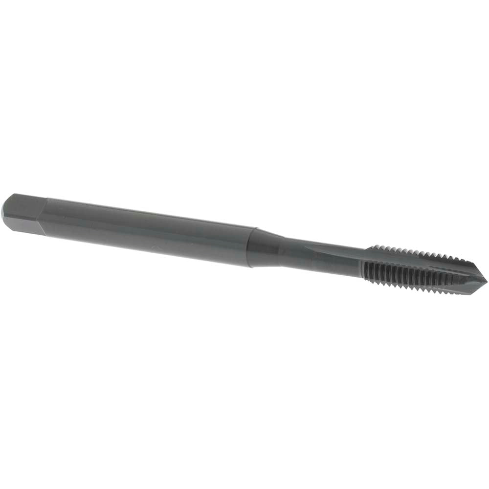 OSG 2530401 Spiral Point Tap: 1/4-28 UNF, 3 Flutes, Plug Chamfer, 2B Class of Fit, HSS-E Vanadium, Steam Oxide Coated