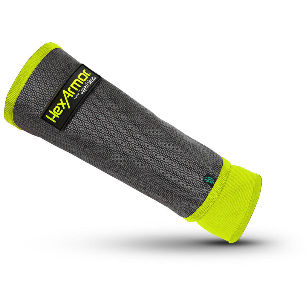 HexArmor AG10009S-M (8) Cut & Puncture-Resistant Sleeve: Size Universal, SuperFabric, Gray, ANSI Cut A7