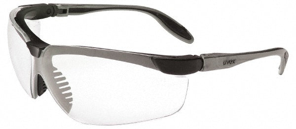 Uvex S3700X Safety Glasses: Anti-Fog & Scratch-Resistant, Polycarbonate, Clear Lenses, Half-Framed