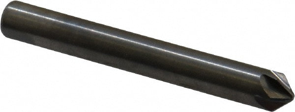 M.A. Ford 78025003 Countersink: 1/4" Head Dia, 90.00 deg Included Angle, 6 Flute, Solid Carbide, Right Hand Cut