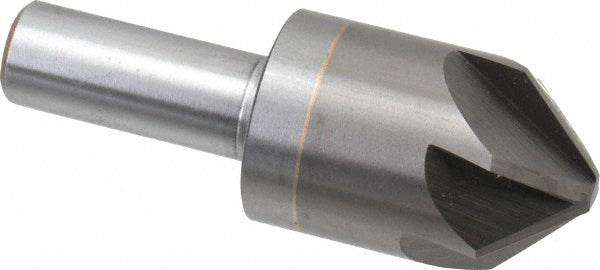 M.A. Ford 78100003 Countersink: 1" Head Dia, 90.00 deg Included Angle, 6 Flute, Solid Carbide, Right Hand Cut