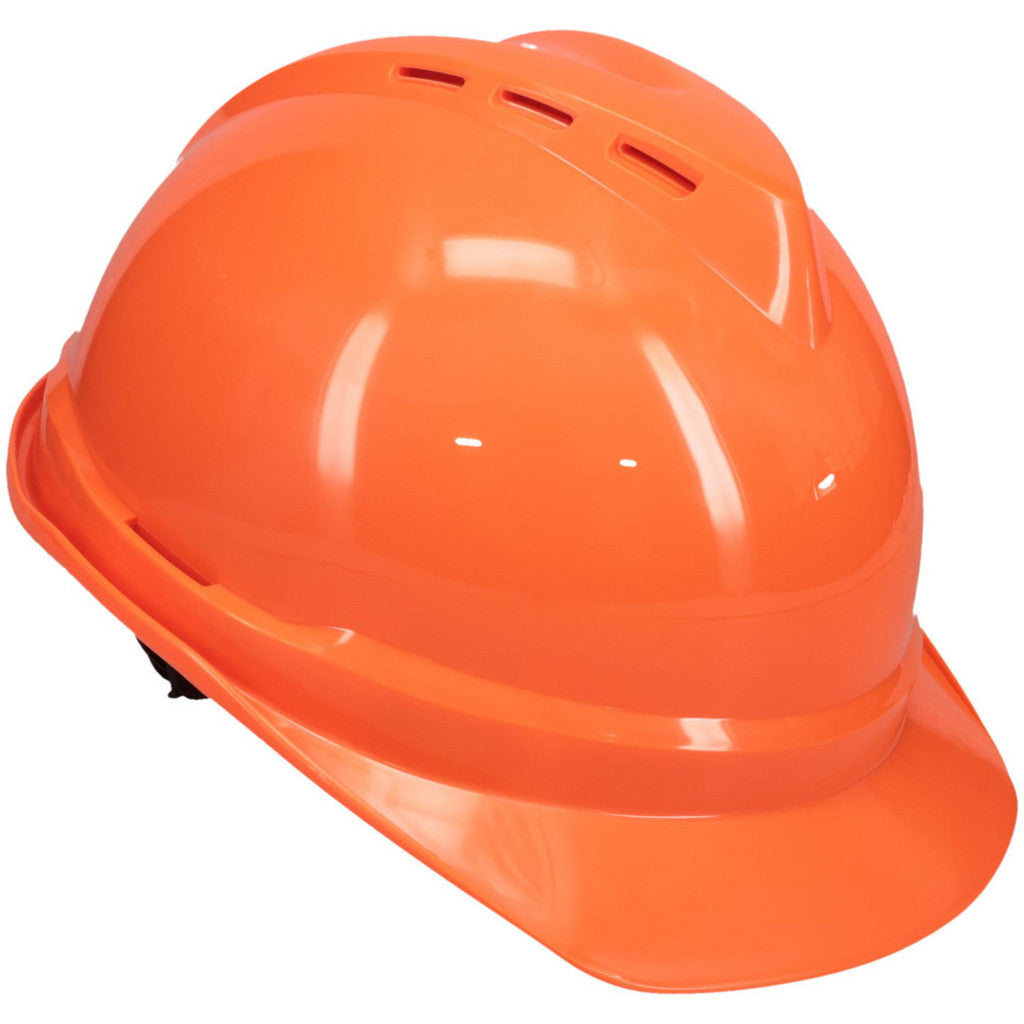 MSA 10034026 Hard Hat: Class C, 4-Point Suspension