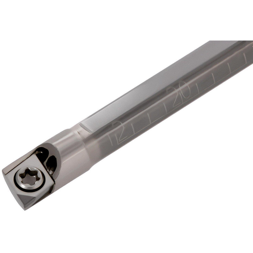 Tungaloy 6850451 Indexable Boring Bar: A05-SEXPR04-D04, 1/4" Min Bore, 100 deg Lead Angle, Steel