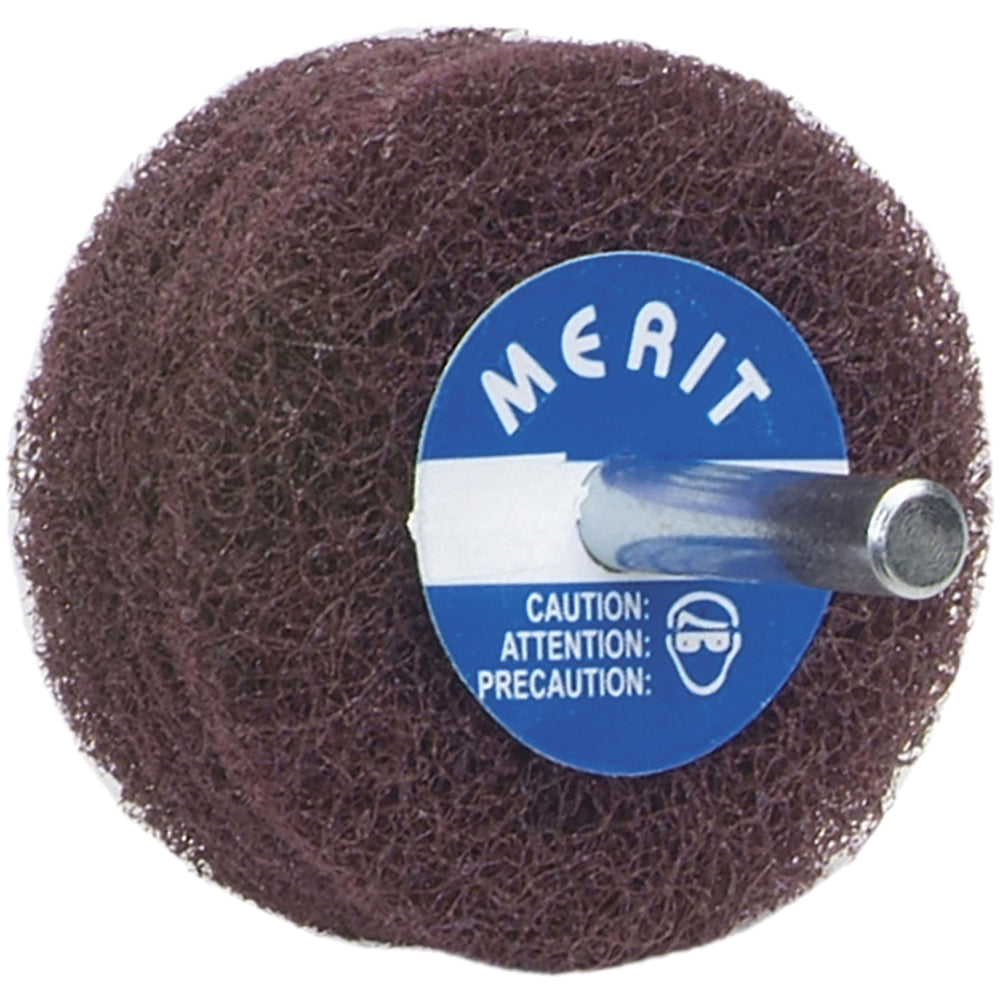Merit Abrasives 8834131497 Deburring Disc: 3" Dia, Very Fine Grade