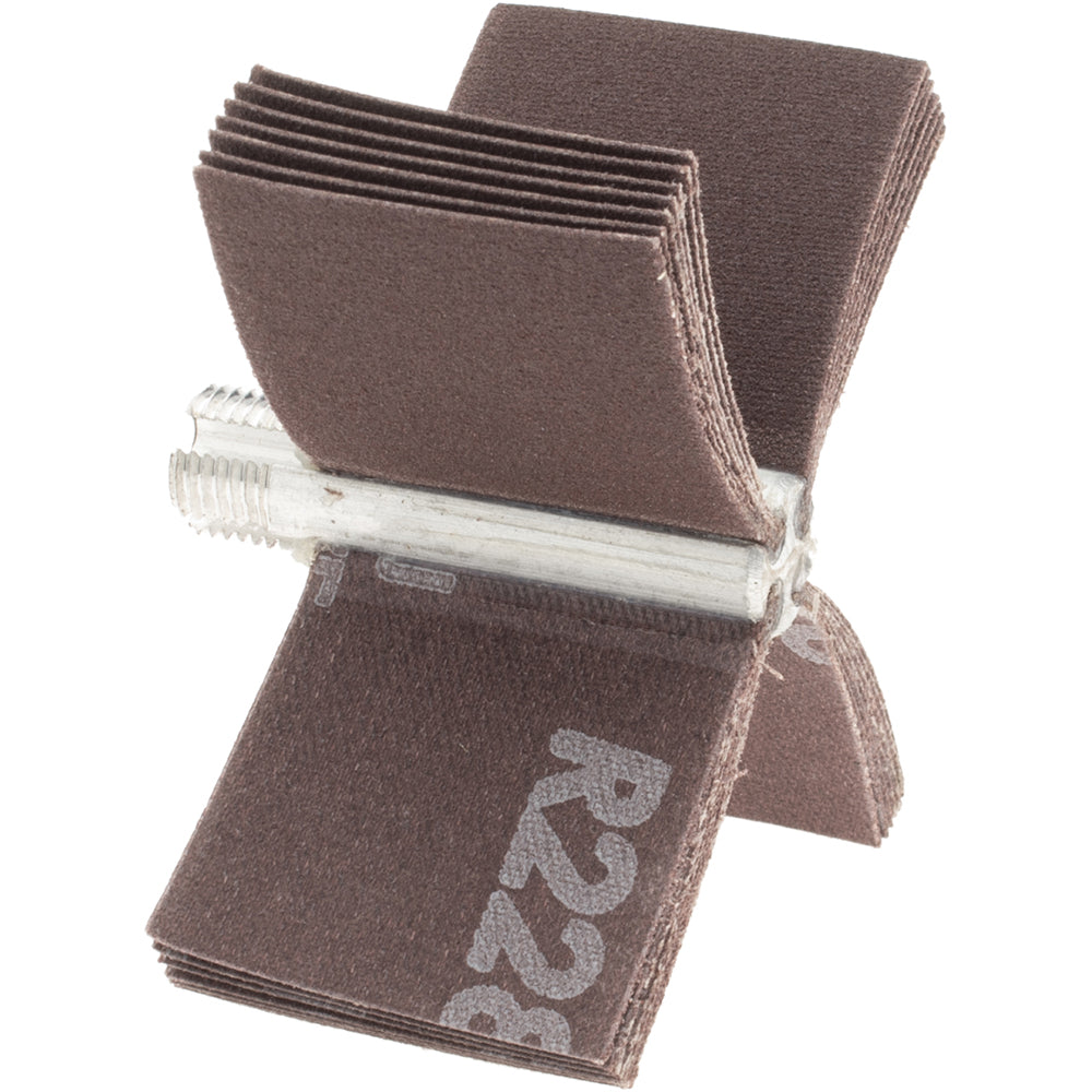 Merit Abrasives 8834154112 180 Grit, Coated, Aluminum Oxide Bore Polisher