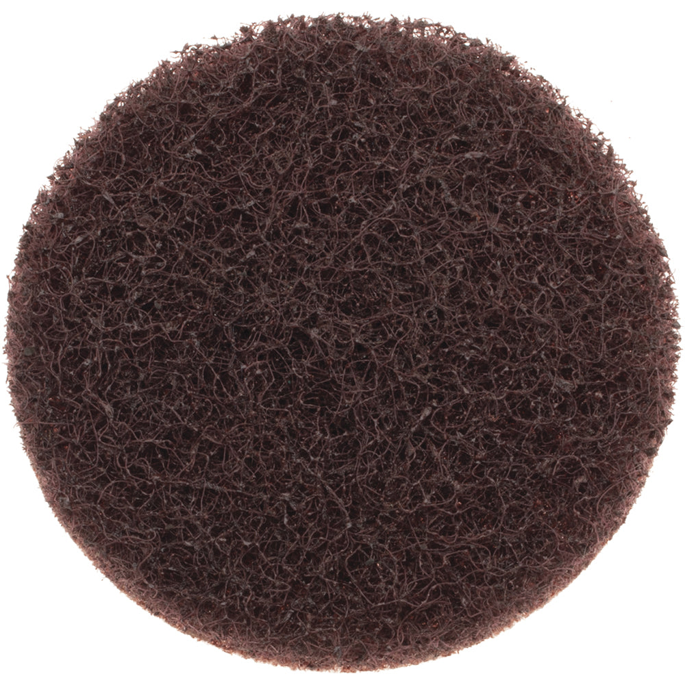 Merit Abrasives 8834166308 Quick-Change Disc: Type R, 3" Dia, Aluminum Oxide, Non-Woven