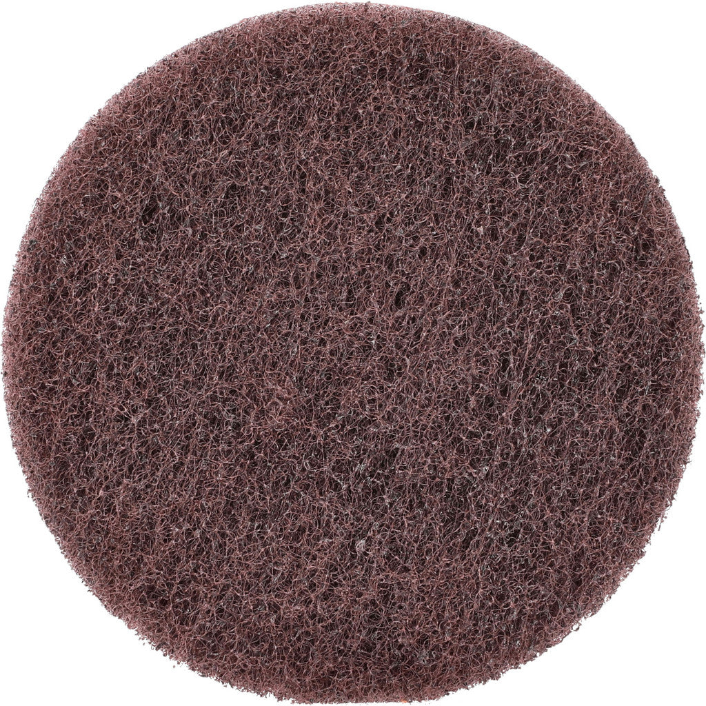 Merit Abrasives 8834166309 Quick-Change Disc: Type R, 3" Dia, Aluminum Oxide, Non-Woven