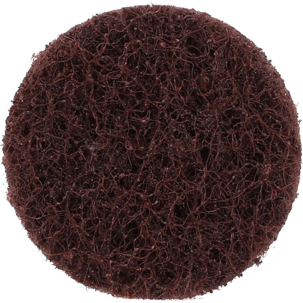 Merit Abrasives 8834166394 Quick-Change Disc: Type S, 2" Dia, Aluminum Oxide, Non-Woven