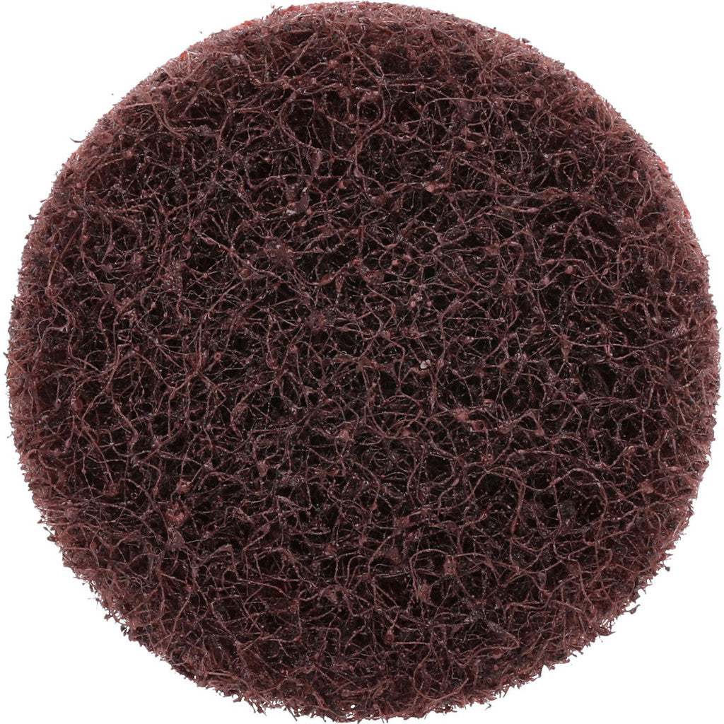 Merit Abrasives 8834166395 Quick-Change Disc: Type S, 2" Dia, Aluminum Oxide, Non-Woven