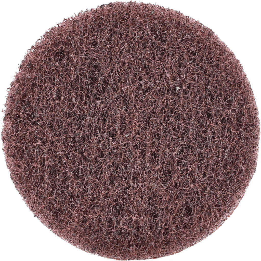 Merit Abrasives 8834166396 Quick-Change Disc: Type S, 2" Dia, Aluminum Oxide, Non-Woven