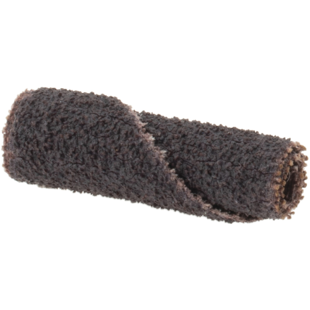 Merit Abrasives 8834180061 Straight Cartridge Roll: 1/4" Dia, 1" OAL, 60 Grit, Aluminum Oxide (Pack of 100)