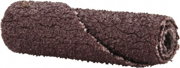 Merit Abrasives 8834180138 Straight Cartridge Roll: 5/16" Dia, 1" OAL, 80 Grit, Aluminum Oxide