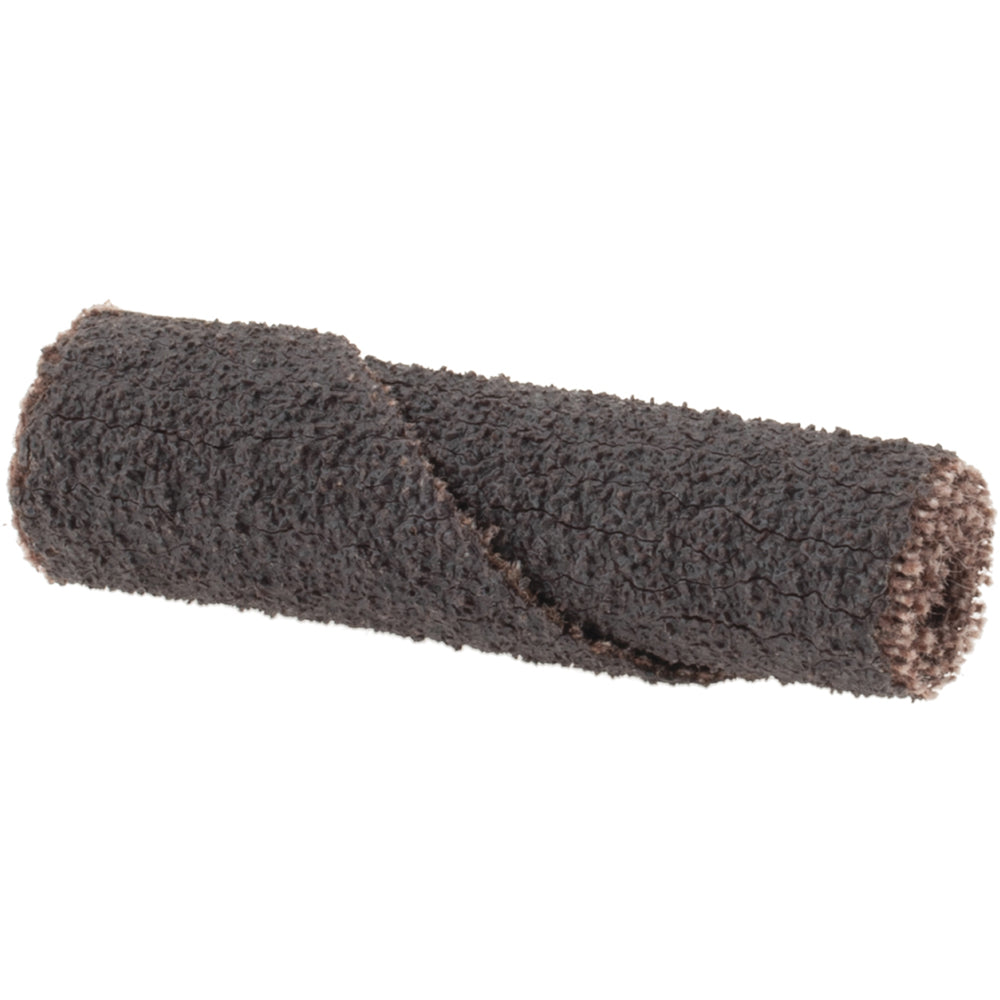 Merit Abrasives 8834180231 Straight Cartridge Roll: 3/8" Dia, 1-1/2" OAL, 60 Grit, Aluminum Oxide (Pack of 100)