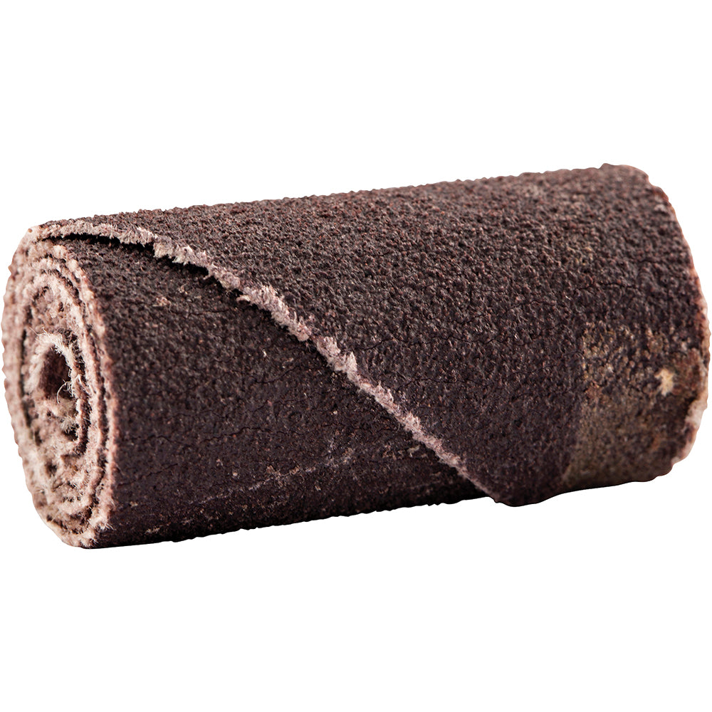 Merit Abrasives 8834180288 Straight Cartridge Roll: 1/2" Dia, 1" OAL, 60 Grit, Aluminum Oxide (Pack of 100)