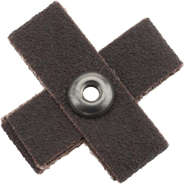 Merit Abrasives 8834182196 100 Grit, Fine Grade, Aluminum Oxide Cross Pad