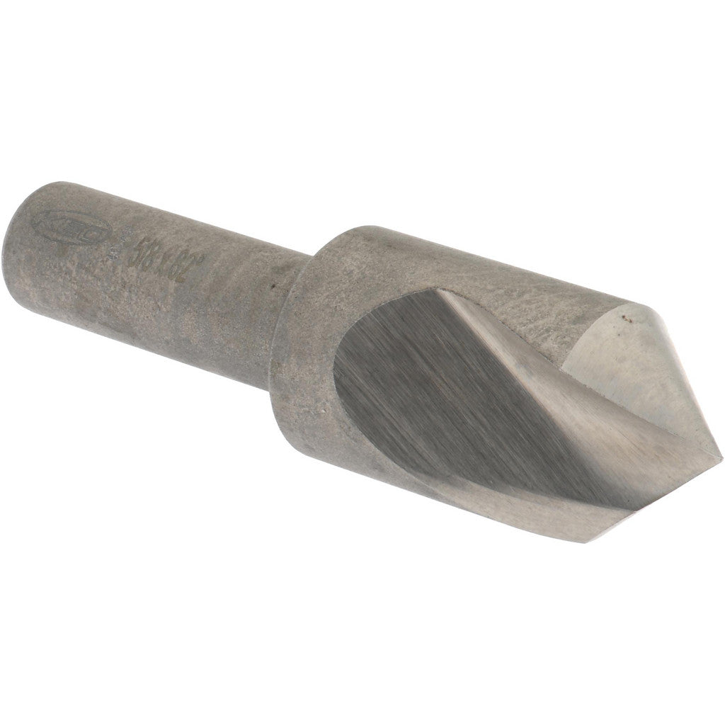 Keo 919-000-261 Countersink: 5/8" Head Dia, 82.00 deg Included Angle, 1 Flute, High-Speed Steel, Right Hand Cut