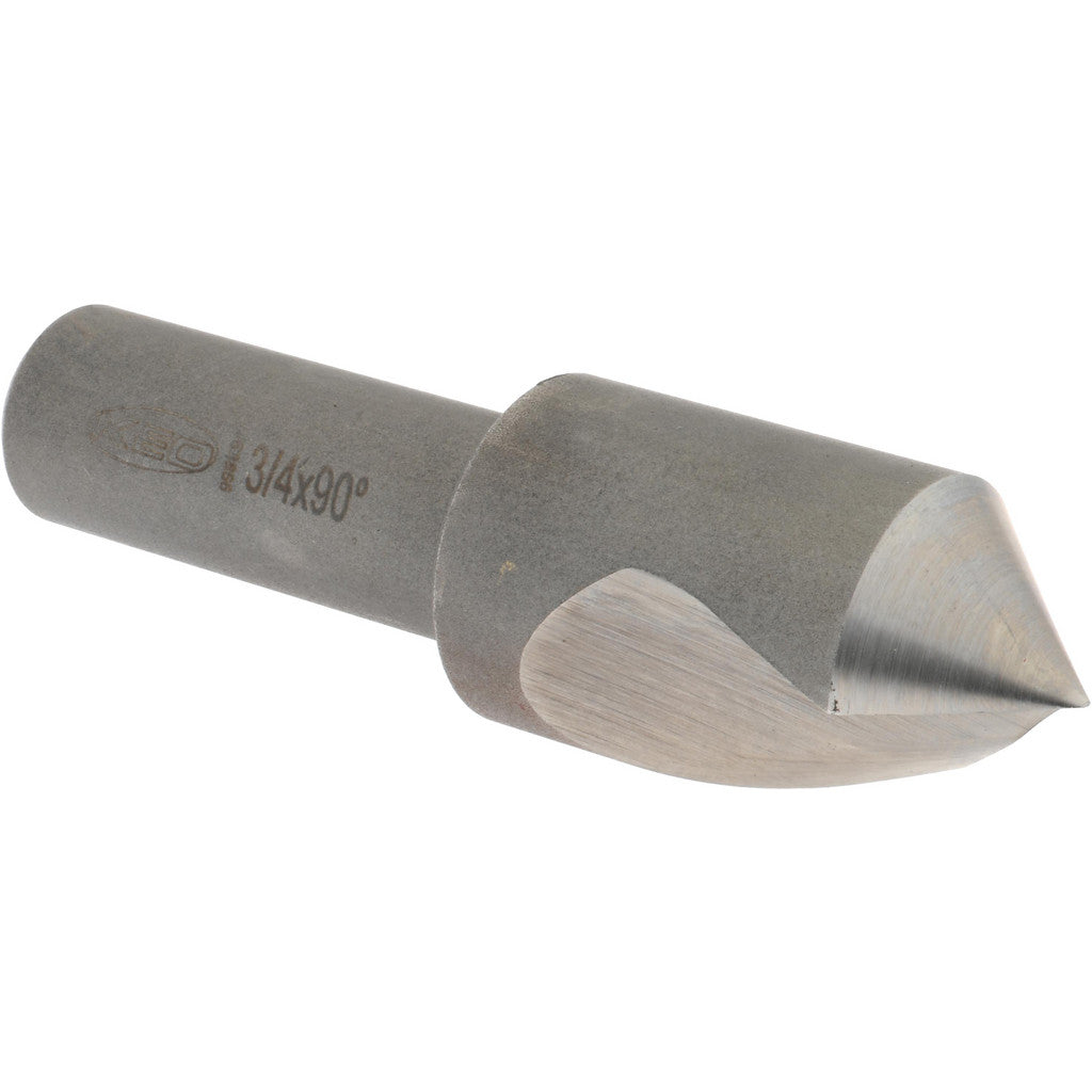 Keo 919-000-159 Countersink: 3/4" Head Dia, 90.00 deg Included Angle, 1 Flute, High-Speed Steel, Right Hand Cut