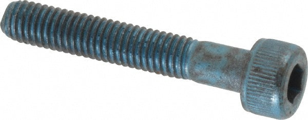 Metric Blue UST179706 Hex Socket Cap Screw: M5x0.8, 30.00 mm Length Under Head, 12.9 Alloy Steel, Metric Blue Finish (Pack of 100)