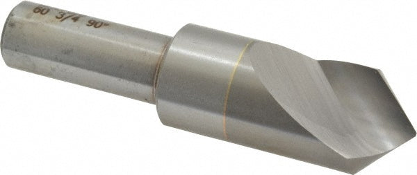 M.A. Ford 60075003 Countersink: 3/4" Head Dia, 90.00 deg Included Angle, 1 Flute, Solid Carbide, Right Hand Cut