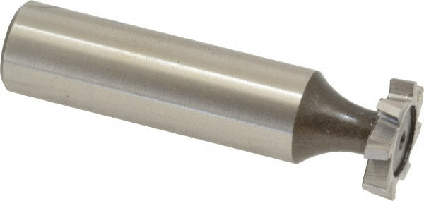 Keo 943-000-033 Woodruff Keyseat Cutter: 0.375" Cut Dia, 0.0938" Cut Width, 1/2" Shank Dia, Straight Tooth