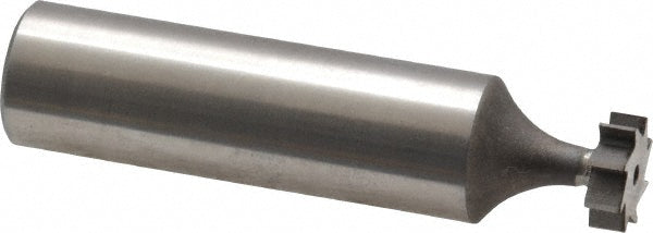 Keo 943-000-041 Woodruff Keyseat Cutter: 0.375" Cut Dia, 0.125" Cut Width, 1/2" Shank Dia, Straight Tooth