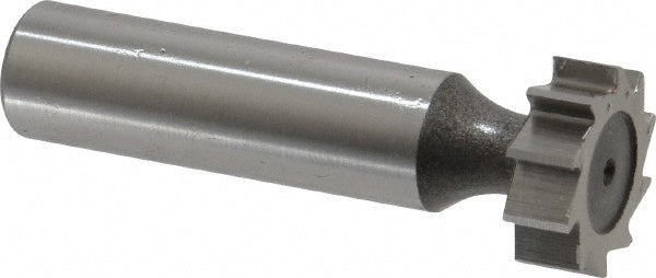 Keo 943-000-129 Woodruff Keyseat Cutter: 0.75" Cut Dia, 0.25" Cut Width, 1/2" Shank Dia, Straight Tooth