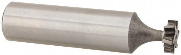 Keo 943-000-045 Woodruff Keyseat Cutter: 0.375" Cut Dia, 0.125" Cut Width, 1/2" Shank Dia, Staggered Tooth