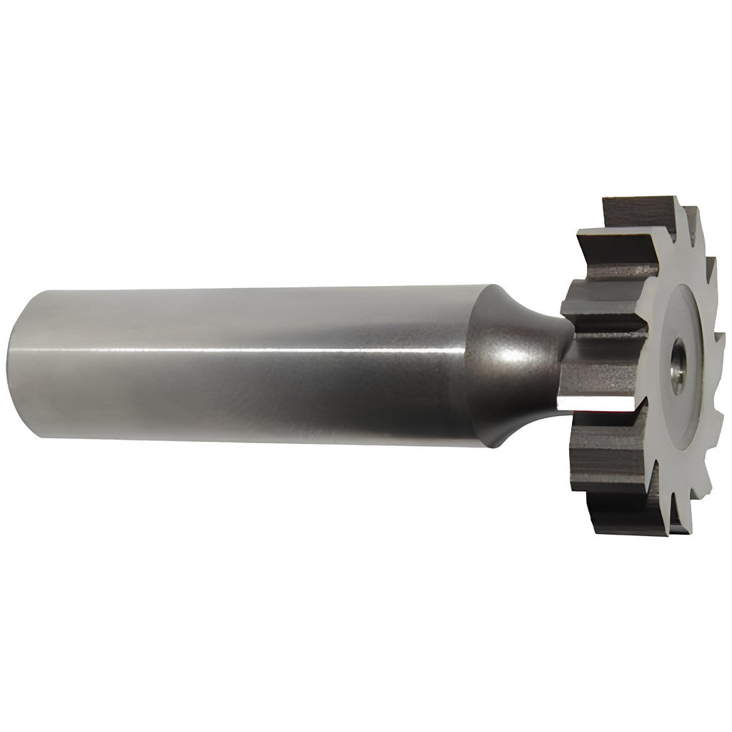 Keo 943-000-061 Woodruff Keyseat Cutter: 0.5" Cut Dia, 0.0938" Cut Width, 1/2" Shank Dia, Staggered Tooth
