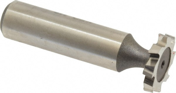 Keo 943-000-109 Woodruff Keyseat Cutter: 0.75" Cut Dia, 0.125" Cut Width, 1/2" Shank Dia, Staggered Tooth