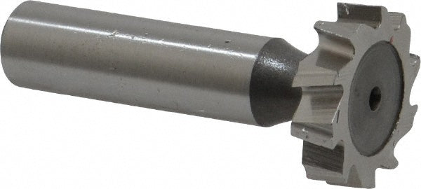 Keo 943-000-189 Woodruff Keyseat Cutter: 1" Cut Dia, 0.25" Cut Width, 1/2" Shank Dia, Staggered Tooth