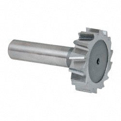 Keo 943-000-325 Woodruff Keyseat Cutter: 1.5" Cut Dia, 0.375" Cut Width, 1/2" Shank Dia, Staggered Tooth