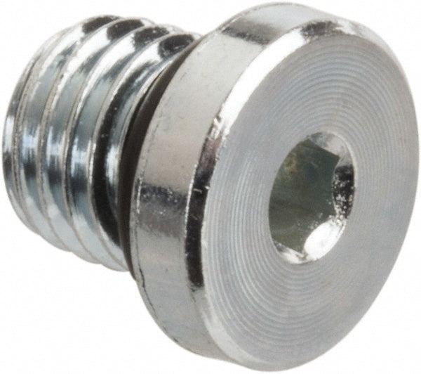 Parker 2 HP5ON-S Industrial Pipe Hex Socket Plug: 5/16-24 Male Thread, Male Straight Thread O-Ring