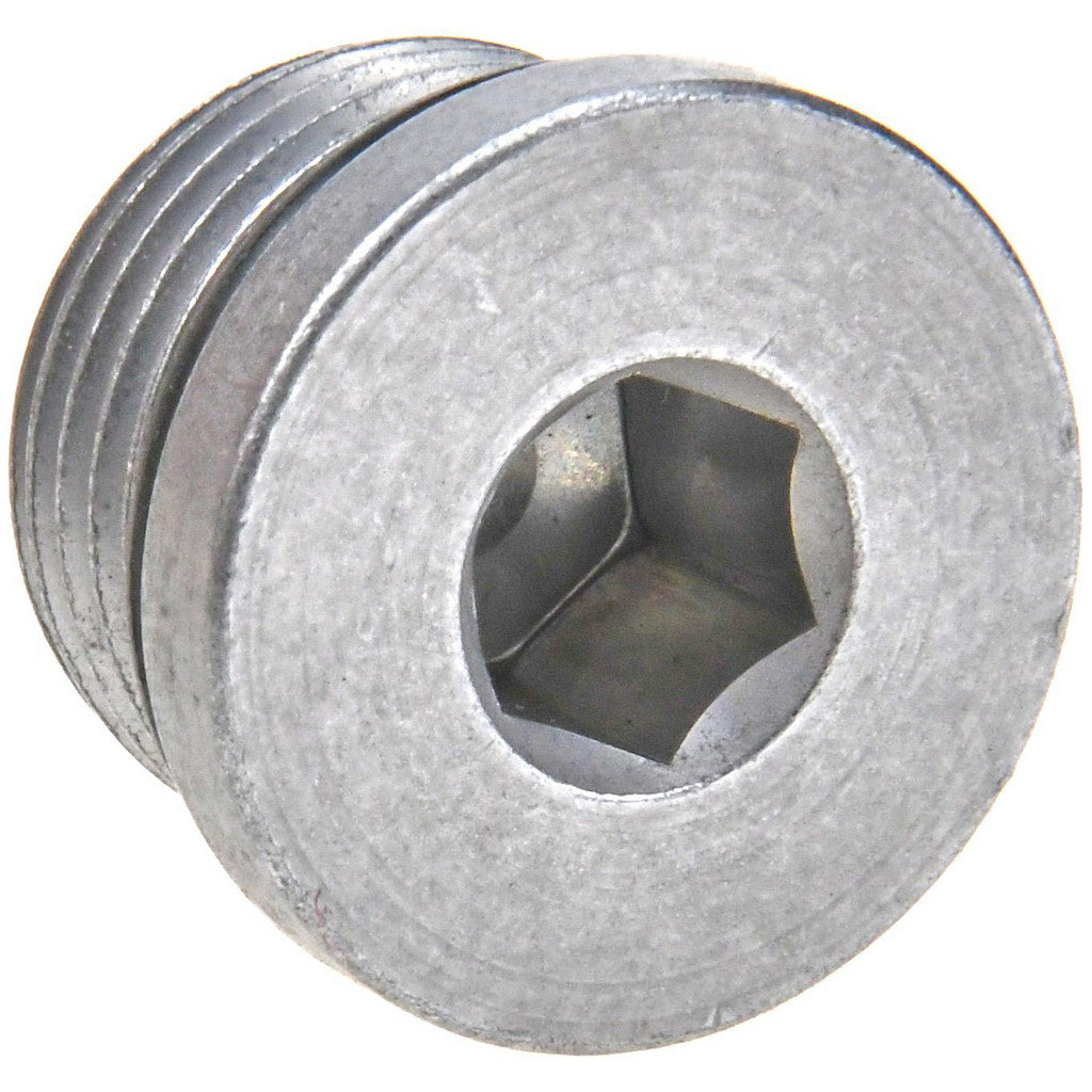 Parker 8 HP5ON-S Industrial Pipe Hex Socket Plug: 3/4-16 Male Thread, Male Straight Thread O-Ring