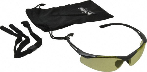 bolle SAFETY 40046 Safety Glass: Anti-Fog & Scratch-Resistant, Polycarbonate, Yellow Lenses, Full-Framed