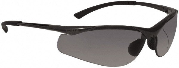 bolle SAFETY 40045 Safety Glass: Anti-Fog & Scratch-Resistant, Polycarbonate, Smoke Lenses, Full-Framed