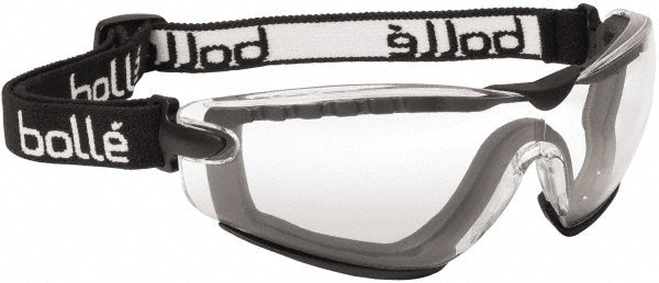 bolle SAFETY 40091 Safety Goggles: Anti-Fog & Scratch-Resistant, Clear Polycarbonate Lenses