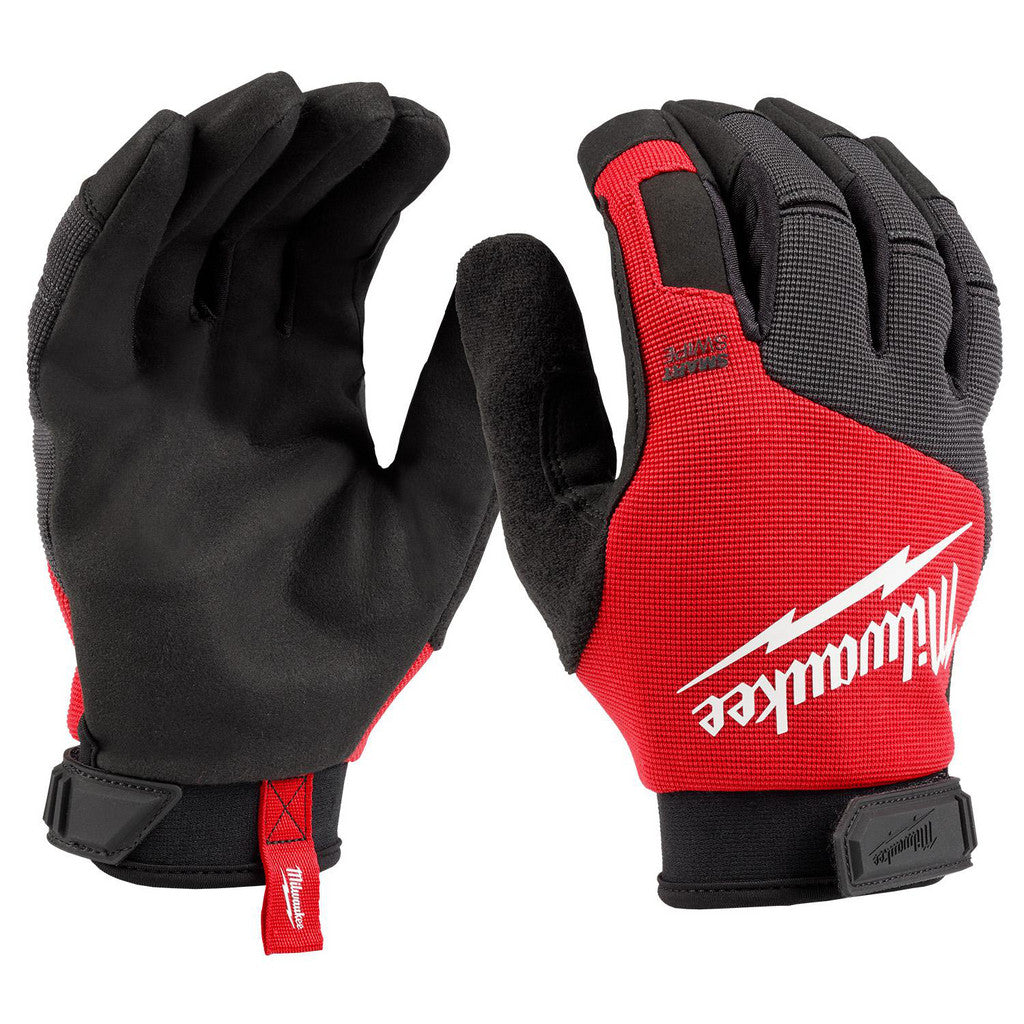 Milwaukee Tool 48-73-8522 Work Gloves: Milwaukee Smartswipe, Size Large, Synthetic Leather Lined, Synthetic Leather, General Purpose