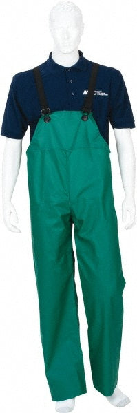 MCR Safety 388BFX3 Rain Bib Overalls: Size 3X-Large, Polyester & Polyvinylchloride