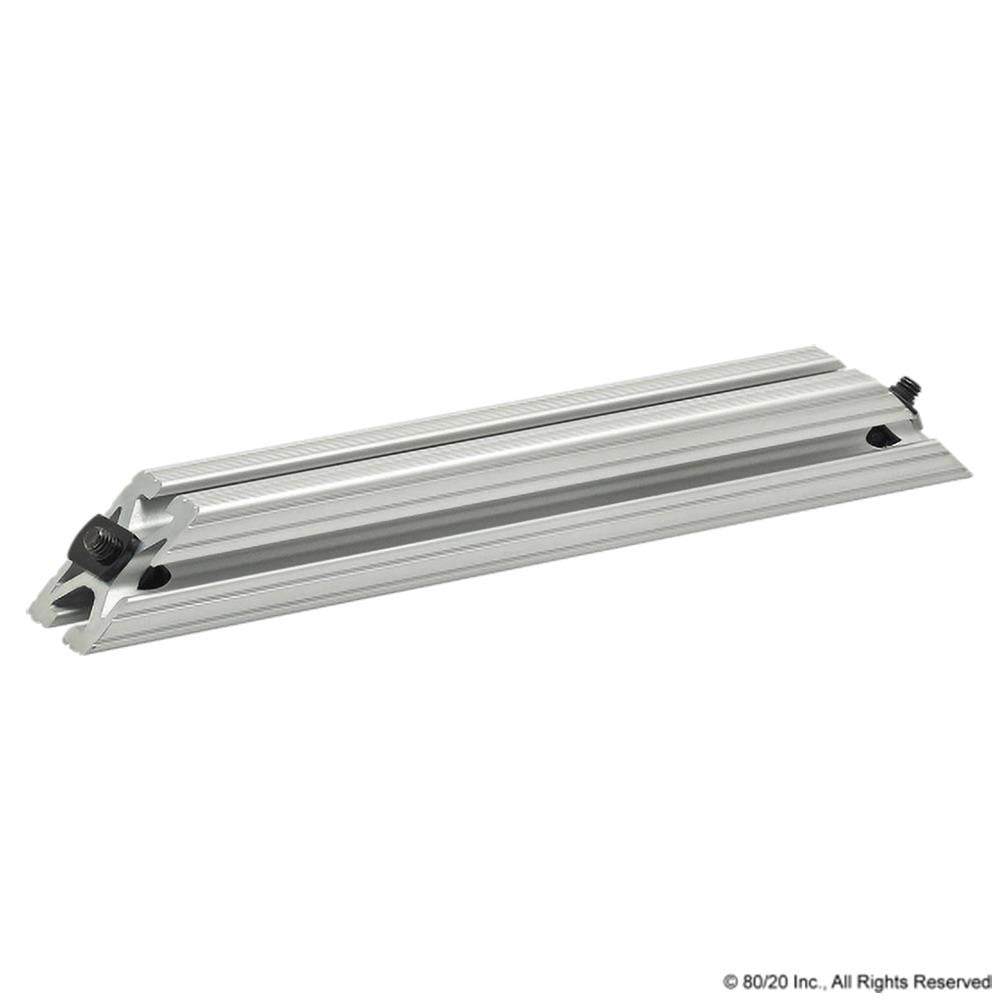 80/20 Inc. 2535 45 deg T-Slotted Extrusion Support Bracket: Use with Series 15 - 1515 Extrusion