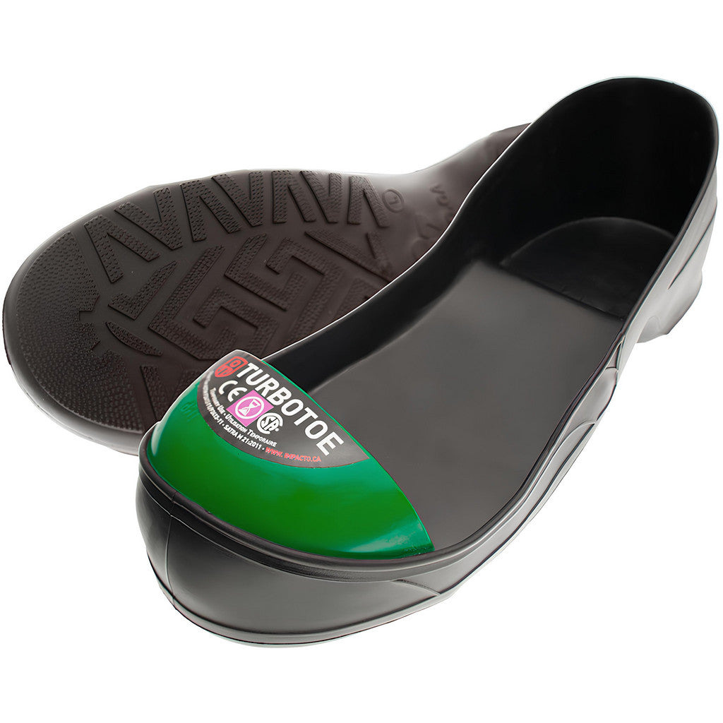 Impacto TTUXXL Overboots, Overshoes & Spats; Footwear Type: Safety Toe; Overshoe; Gender: Unisex; Toe Type: Steel; Material: PVC; Size: 2X-Large; Fits Men's Shoe Size: 13-14