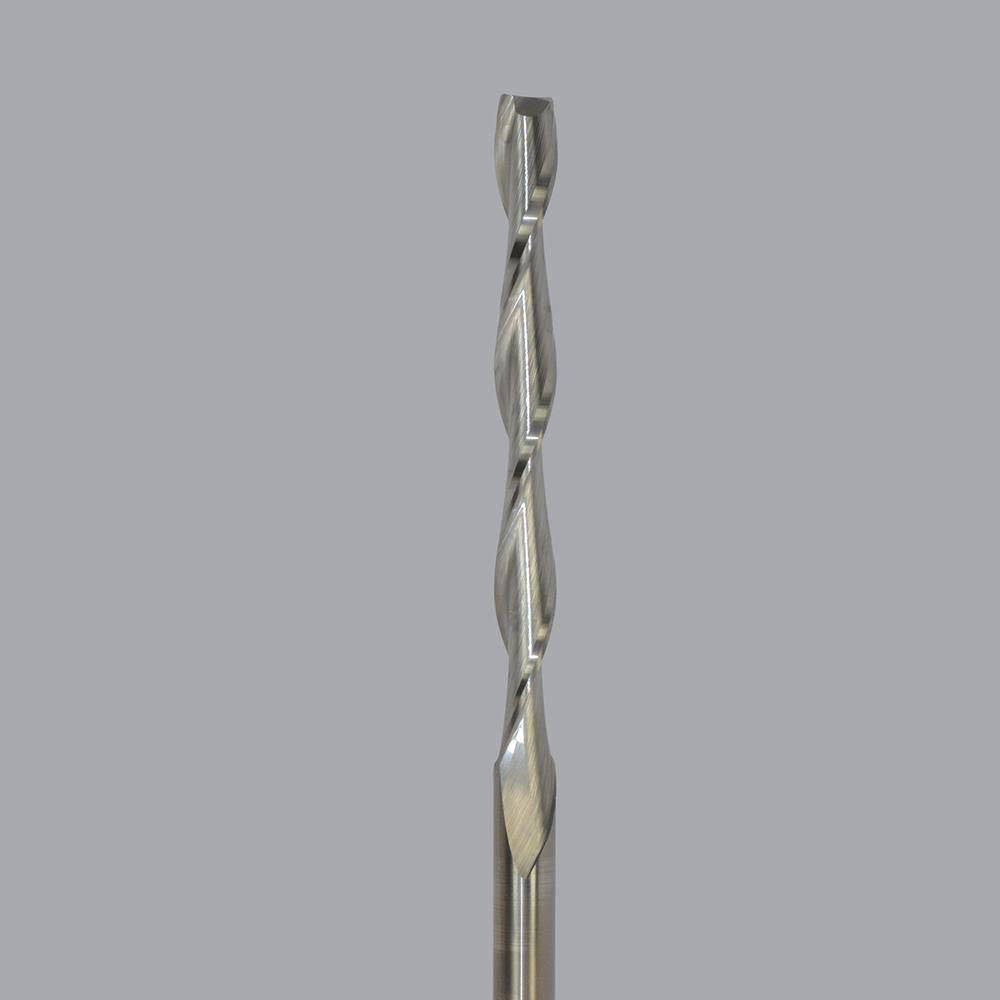 Onsrud 52-574 Spiral Router Bit: 0.375" Dia, 3.5" LOC, 3/8" Shank Dia, Upcut