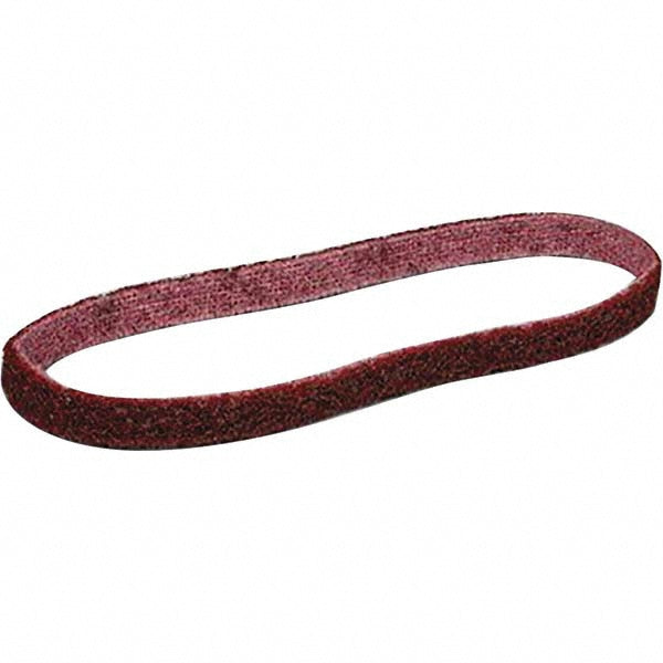 3M 7000120661 Abrasive Belt: 1/4" Wide, 24" OAL, Aluminum Oxide