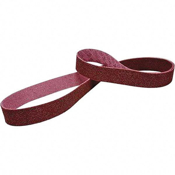 3M 7010329082 Abrasive Belt: 3" Wide, 80" OAL, Aluminum Oxide