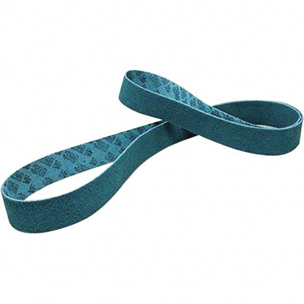 3M 7010300849 Abrasive Belt: 2" Wide, 60" OAL, Aluminum Oxide