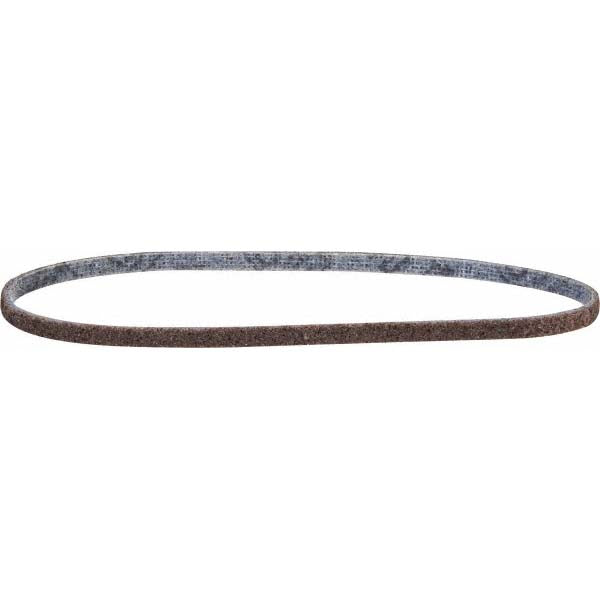 3M 7000120885 Abrasive Belt: 1/4" Wide, 18" OAL, Aluminum Oxide
