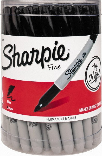 Sharpie 35010 Wet Surface Pen: Black, AP Non-Toxic