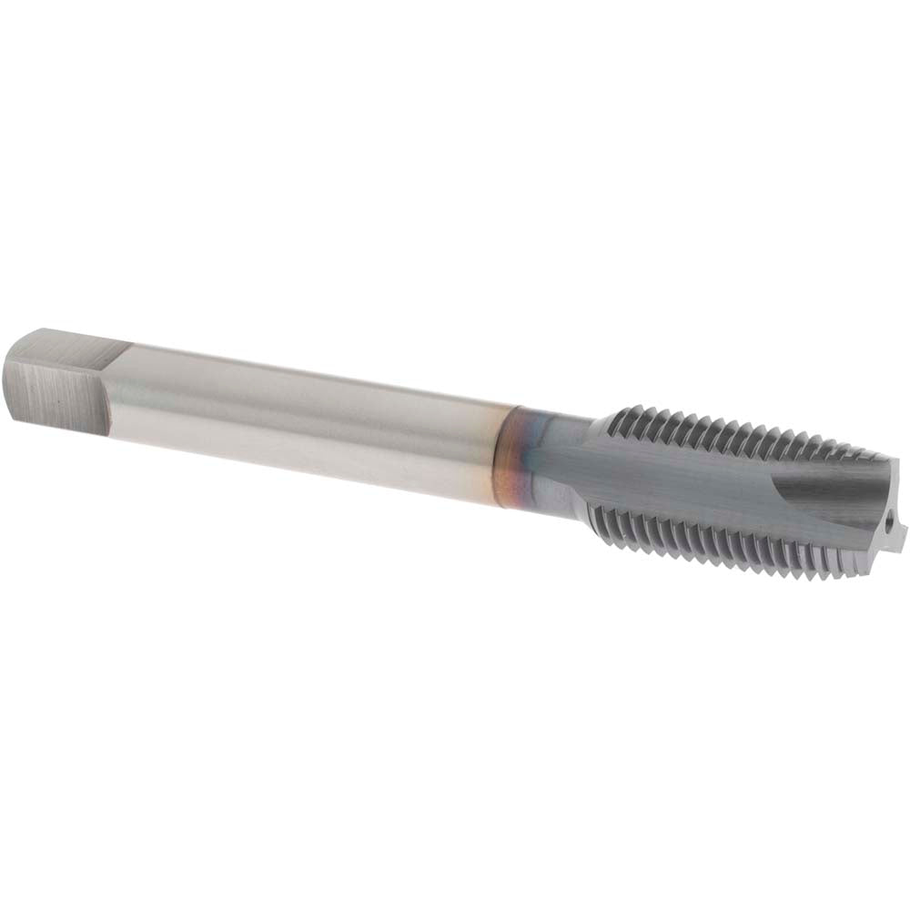 OSG 1232608 Spiral Point Tap: 1/2-20 UNF, 3 Flutes, Plug Chamfer, 3B Class of Fit, HSS, TiCN Coated