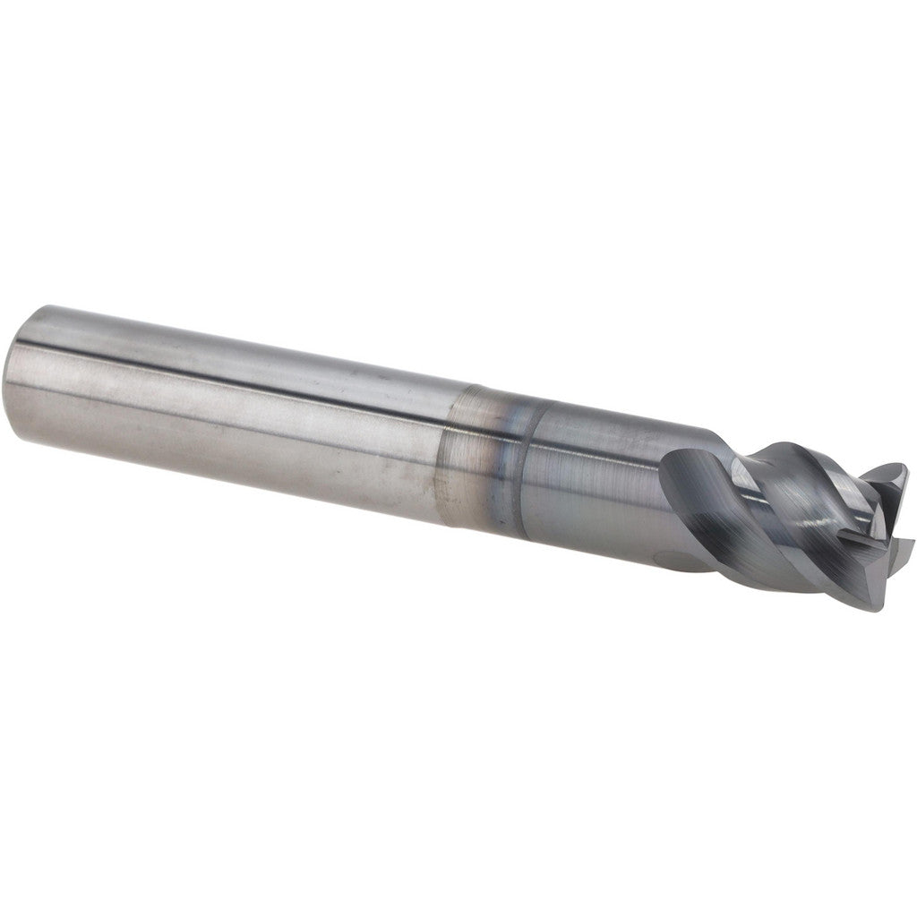 OSG 447102611 Corner Radius End Mill: 1/2" Dia, 1/2" LOC, 0.0300" Corner Radius, 4 Flute, Solid Carbide