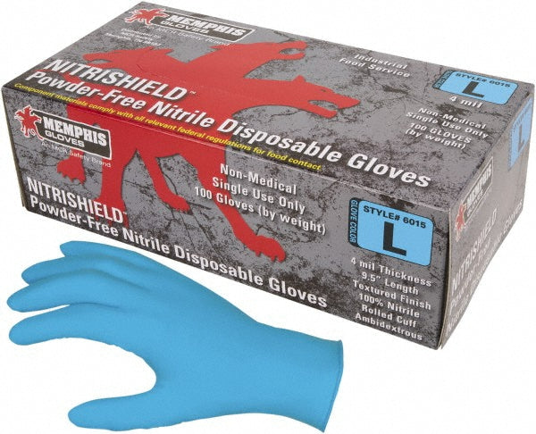 MCR Safety 6015XXL Disposable Gloves: