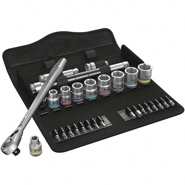 Wera 5004051001 Socket & Bit Set: 29 Pc